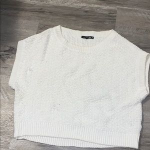 AS IS Rag & Bone Sleeveless White Sweater